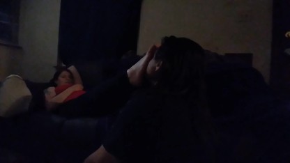 foot slave has an easy night(clip)