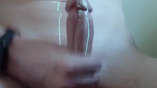 Quick handjob masturbation