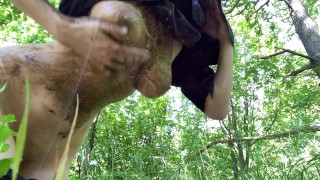 smearing my body in mud