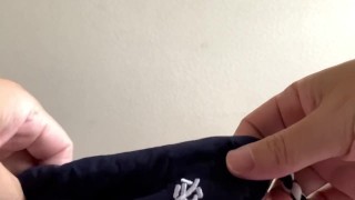 エロい下着を買って早速履いてみた① 日本人　素人　個人撮影