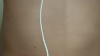 ⚠ A Japanese who loves masturbation takes a techno break while taking a selfie!!