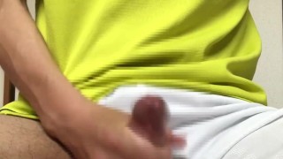 スポーツ後のオナニーはいつもより濃厚なザーメンが出ちゃうからたまらない！