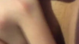 Close up, blonde fingering herself deep, SQUIRTING ORGASM from clit rubbing. TIGHT PUSSY 