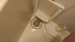 Pissing to the drain!!