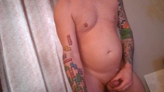 Super slave Tasks. Ballgag, drooling, huge dildo deep in my ass