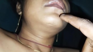 Beautiful woman doing night time sex with her boyfriend 