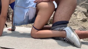 Tiny babe always wants sex (fucked in public - hiking)