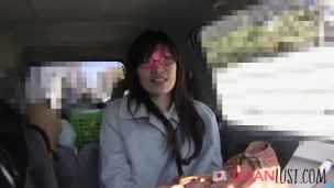 Sexy Japanese MILF In Glasses Grinds Dick In POV Sex