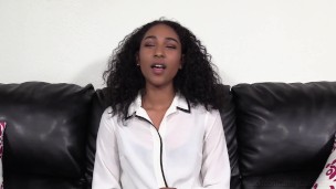 Gorgeous Ebony 18 Year Old Annette Ass Fucked In Her 1st Porn Casting!