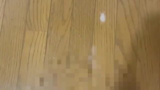 2週間溜めた後の大量射精