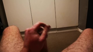 Quietly Stroking My Dick