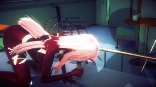 DARLING IN THE FRANXX Zero Two hunts for unsucked cock (3D PORN 60 FPS)