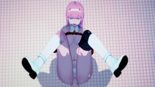 Darling in the Franxx Zero Two craves for dick