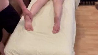 Wife oiled and fingered pt 1