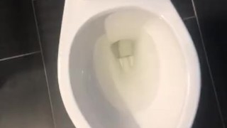 I can’t believe I jacked off in another hotel public bathroom! I hope no one heard anythin
