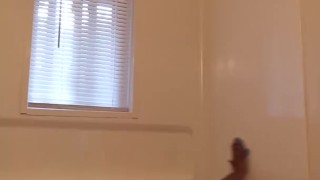 Ebony Milf Washing Tub