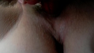 Close up nipple and pussy licking