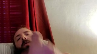 Jerking my big dick