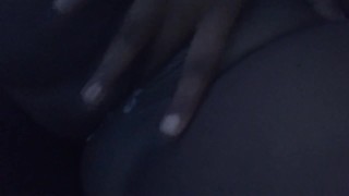 Ebony BBW Plays w/ Her Pretty Pussy