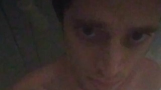 Messing around in the shower 