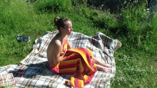 Dirty public nature sunbathing - Bavaria - teaser