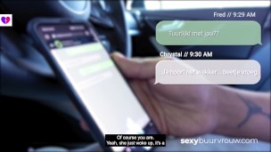 INTERRACIAL PUBLIC: ebony Guy Fucks teen In His Car: CHRYSTAL SINN (Holland Porn) - SEXYBUURVROUW