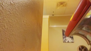 Cam Crest Shows his Cock in a Tanning bed