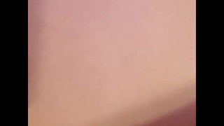 Cuck is trying to get inside my tight wet pussy