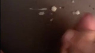 Cock was so hard I came all over my bed