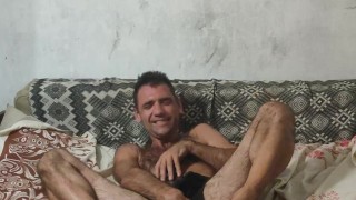 Enjoying the touch to yourself