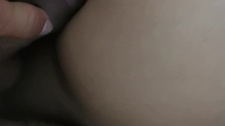 HARD SEX at home with my girlfriend's friend, I try for her first anal ..
