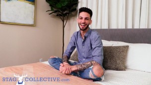 New Exclusive Shows Off His Rock Hard Abs & Massive Dick - StagCollective