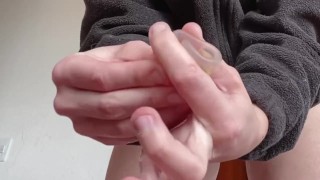 Menstrual cup pull out and insert