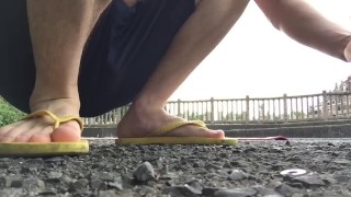 I had high intensity sex training with a fuck buddy in a park near the Tokyo Olympic venue!①