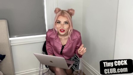 Sph cam domme rating and humiliating tiny cock submissions