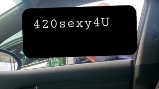 Letting the guy beside me watch while I play with my dick