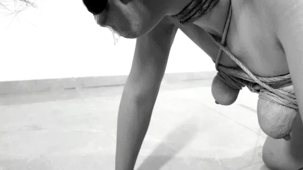 Preview 7 of Subspace: Part 2/3 | Sub Train - Neck Tie, Gag Ball, Anal Hook, Magic Wand Bondage On Her Knees