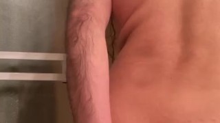 Stuffing an entire toothbrush into my ass
