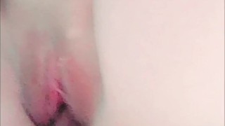 Awesome Outdoors Close Up Pussy Fuck With Dripping Creampie