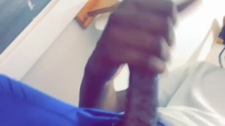 Jerking off at my STEP SISTERS House. I Think She Was at The Door. 😮