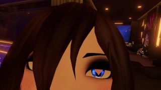 Mute nympho sucks your dick and rides you wildly until she cums in VR.