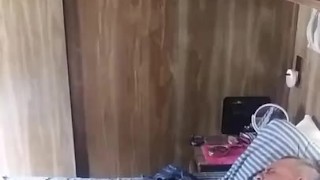 Mallory, Riding the neighbor in his mobilehome while Husband's @work !!!!