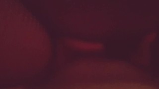 She Sucks and fucks my hard cock. 