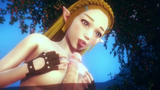 [LEGEND OF ZELDA] Zelda's beautiful pussy banged (3D PORN 60 FPS)