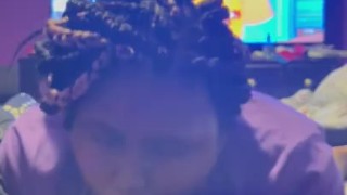 Birthday head from best friend