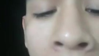 College masturbing and swallowing My cum