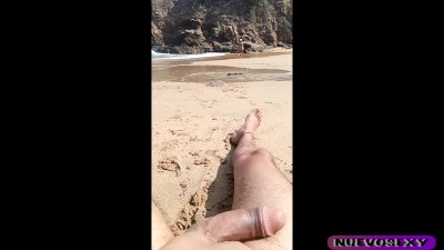 very hot couple on nude beach Porn Videos - Tube8