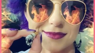 Laura Loves Smoking with faces from Snap 