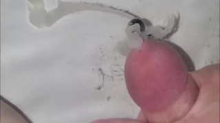 Cum in the tub