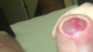 I had heap of precum after sexting a guy and I just had to blow my 2 week load